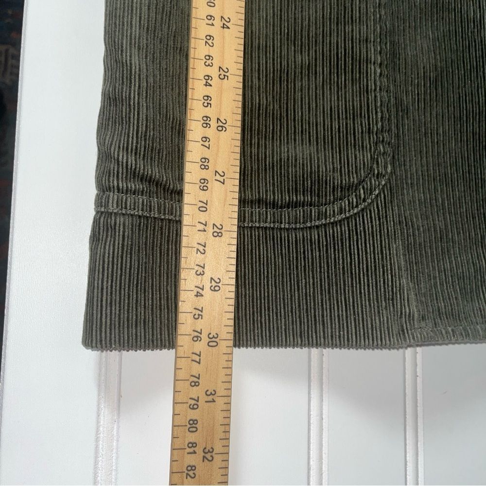 Guess Blazer Sports Jacket Corduroy Army Green Men's Size Medium Lined - Picture 7 of 10